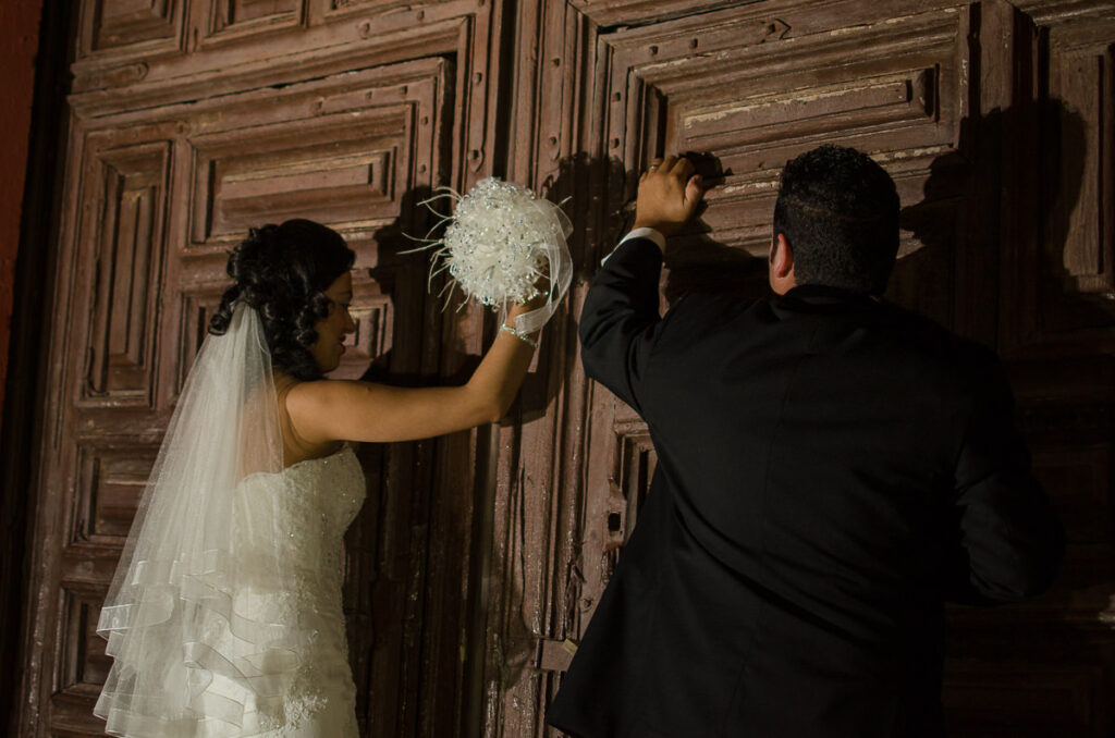 Sesión divertida, post boda.